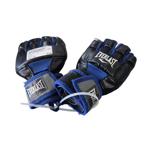 Vist Large View of Product Image Which is Used Everlast MMA Gloves Black L/XL