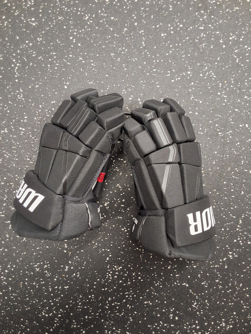 Vist Large View of Product Image Which is Used Warrior RISE Junior Gloves Black 11"