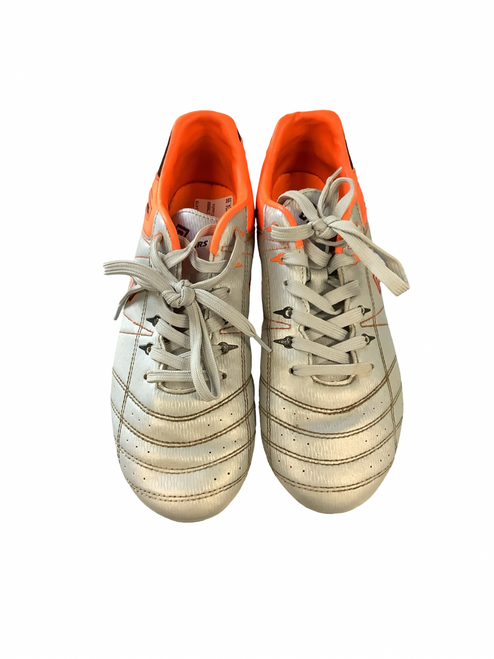 Vist Large View of Product Image Which is Used Dream Pairs Soccer Cleats Grey Senior 7.5