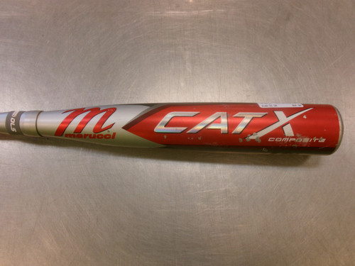 Vist Large View of Product Image Which is Used Marucci CAT X COMPOSITE BB/SB USSSA 2 3/4 Bat 31"