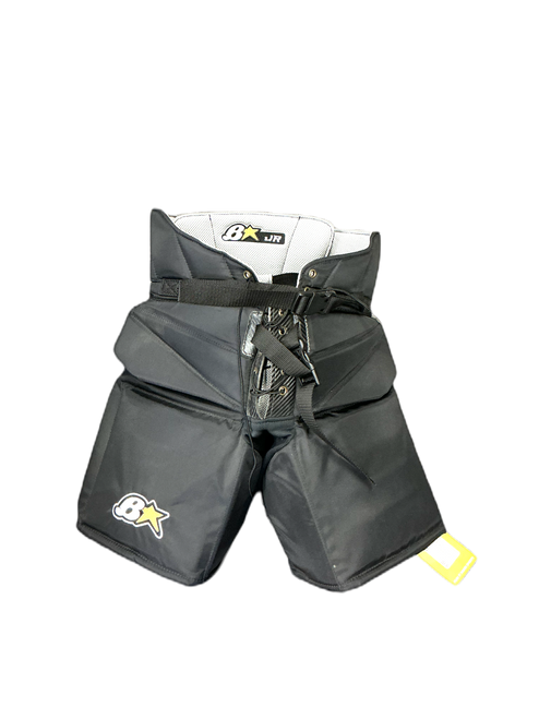 Vist Large View of Product Image Which is Used Brians GOALIE PANTS Junior Goalie Pant Black MD