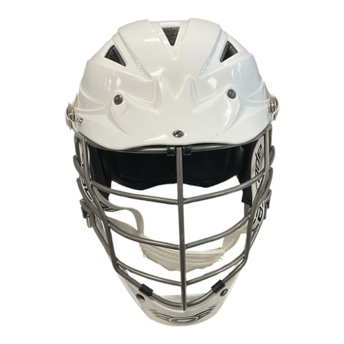 Vist Large View of Product Image Which is Used Cascade CPV-R Lacrosse Helmet White M/L