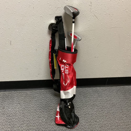 Vist Large View of Product Image Which is Used Paragon Golf RISING STAR Jr Package Set LH Red 4 Piece