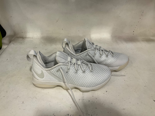 Vist Large View of Product Image Which is Used Nike LEBRON XIV LOW Basketball Shoes M White Senior 10