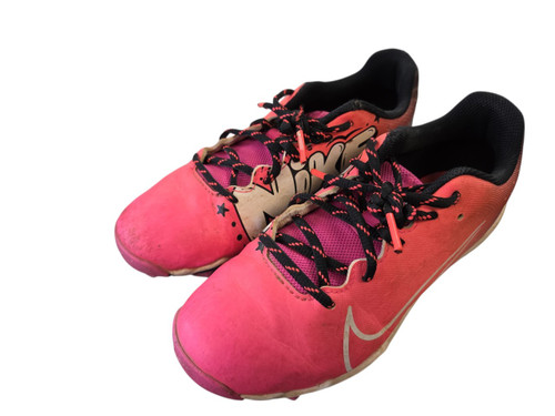 Vist Large View of Product Image Which is Used Nike CLEATS BB/SB Cleats Pink Junior 04