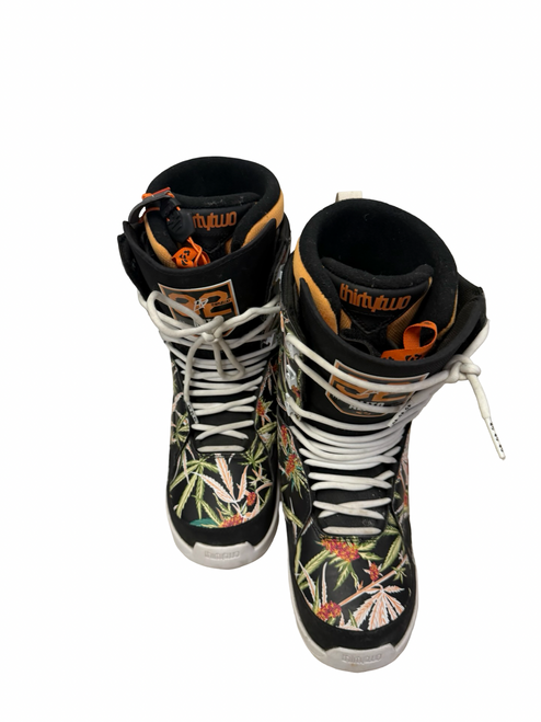 Vist Large View of Product Image Which is Used ThirtyTwo Lashed ALITO SERIES Mens Snowboard Boots Lime And Black Size 9.5