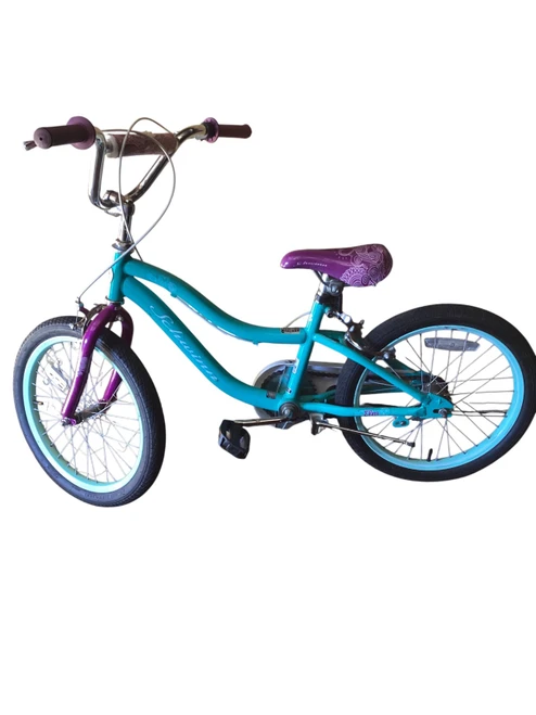 Vist Large View of Product Image Which is Used Schwinn Comfort Bike Girls Turquoise 18"