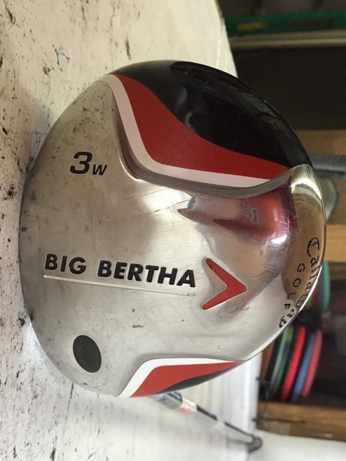 Vist Large View of Product Image Which is Used Callaway BIG BERTHA Mens Fairway Wood LH 3 Wood