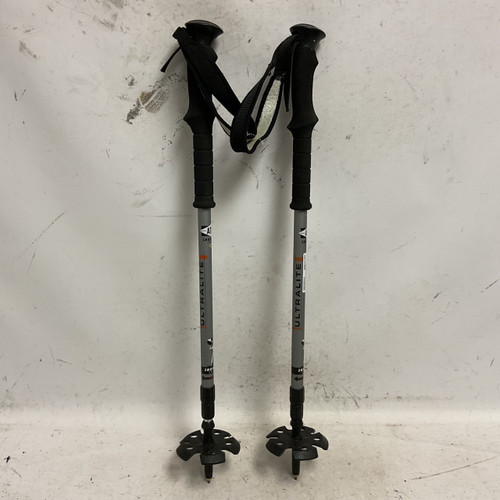 Vist Large View of Product Image Which is Used Atlas COMPACT ULTRALITE Trekking Poles Black And Grey Snow Shoe Pole