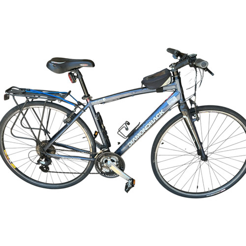 Vist Large View of Product Image Which is Used Diamondback INSIGHT 1 Hybrid/City Bike Mens Navy Blue 51-53cm - SM Mens Frame