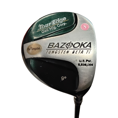 Vist Large View of Product Image Which is Used Tour Edge BAZOOKA TUNGSTEN BETA TI Mens Driver RH 9.0 Degree