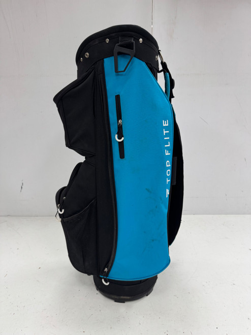 Vist Large View of Product Image Which is Used Top Flite CART BAG Mens Cart Bag Black