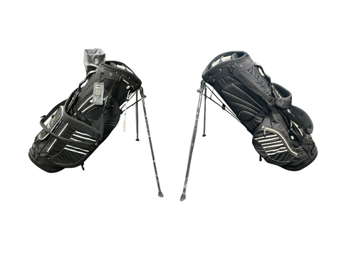 Vist Large View of Product Image Which is Used Adidas CLUTCH GOLF BAG Mens Stand Bag Black