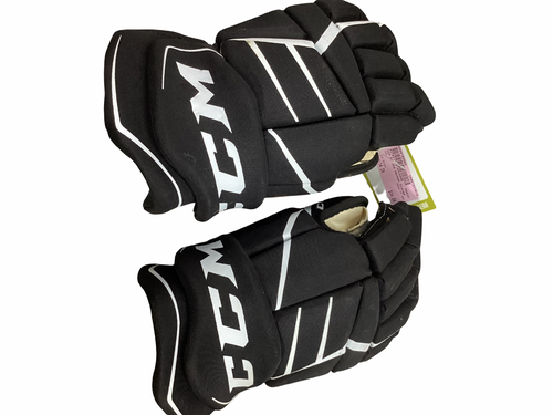 Vist Large View of Product Image Which is Used CCM FT 350 Senior Gloves Black 14"