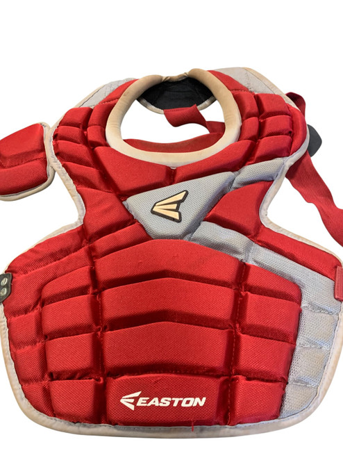 Vist Large View of Product Image Which is Used Easton CATCHERS GEAR Catchers Chest Protector Red Youth