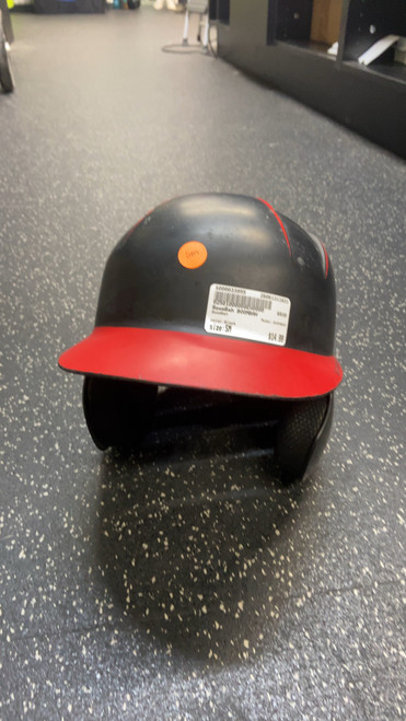 Vist Large View of Product Image Which is Used BoomBah BOOMBAH Batting Helmet No Mask Black SM