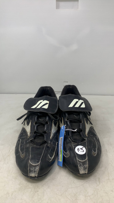 Vist Large View of Product Image Which is Used Mizuno MIZUNO CLEATS BB/SB Cleats Black Senior 11.5