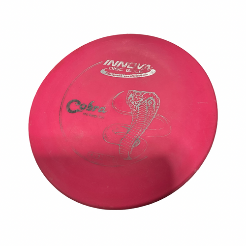 Vist Large View of Product Image Which is Used Innova COBRA PINK Disc Golf Mid Range Pink