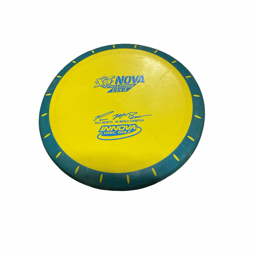 Vist Large View of Product Image Which is Used Innova PAUL MCBETH PUTT Disc Golf Putter Yellow