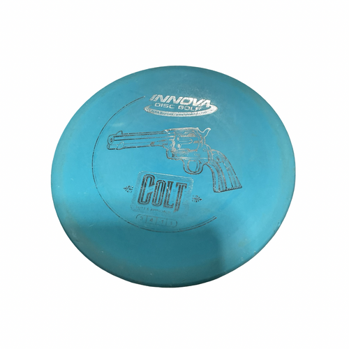 Vist Large View of Product Image Which is Used Innova COLT PUTTER Disc Golf Putter Teal