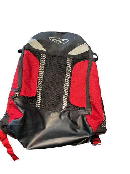 Vist Large View of Product Image Which is Used Rawlings BACKPACK BB/SB Player Backpack Black