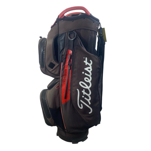 Vist Large View of Product Image Which is Used Titleist STADRY Mens Cart Bag Black