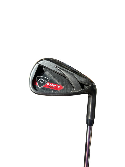 Vist Large View of Product Image Which is Used Callaway RAZR X BLACK Golf Wedge Mens RH Pitching Wedge