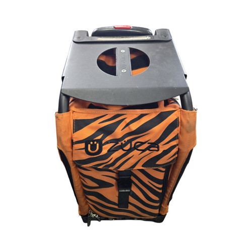 Vist Large View of Product Image Which is Used Zuca FIGURE SKATE CART BAG Ice Skate Accessory Orange