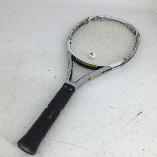 Vist Large View of Product Image Which is Used Dunlop AEROGEL 8HUNDRED 800 4 3/8 RACQUET Adult Tennis Racquet White 4 3/8"