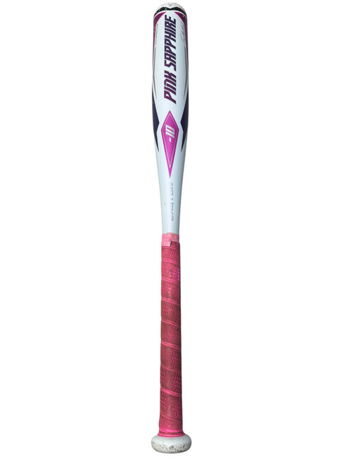 Vist Large View of Product Image Which is USED EASTON PINK SAPPHIRE 25/15 -10 FAST PITCH BAT