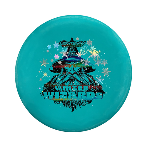 Vist Large View of Product Image Which is Used Gateway WINTER WIZARDS Disc Golf Putter Carolina Blue 176g