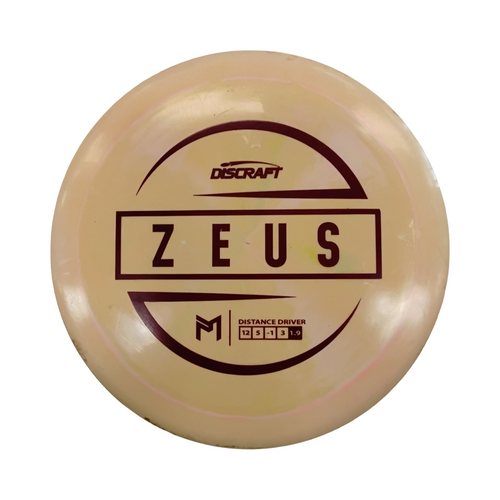 Vist Large View of Product Image Which is Used Discraft ZEUS Disc Golf Driver Brown 174g