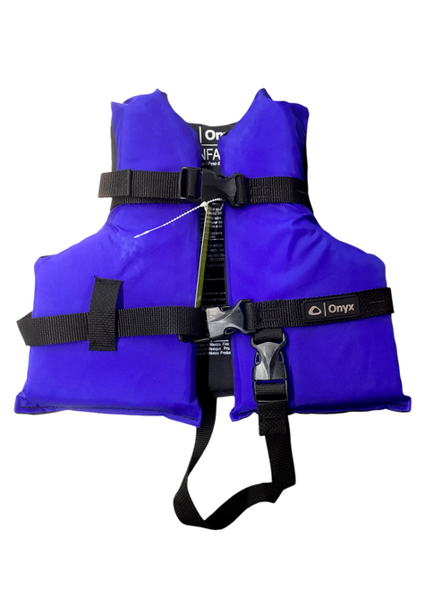 Vist Large View of Product Image Which is Used Onyx Youth PFD Royal Blue SM