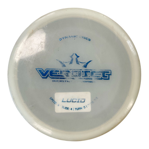 Vist Large View of Product Image Which is Used Dynamic Discs VERDICT Disc Golf Mid Range White 178g