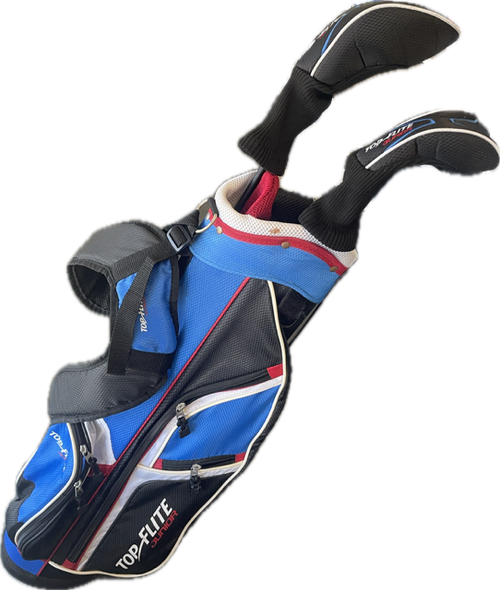 Vist Large View of Product Image Which is Used Top Flite JUNIOR Jr Golf Club Set RH 7 Piece