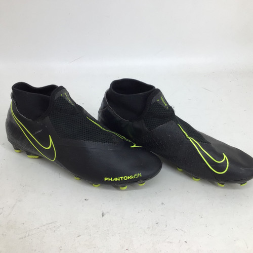 Vist Large View of Product Image Which is Used Nike PHANTOM VISION SR 10.0 SOCCER CLEAT Soccer Cleats Black Senior 10