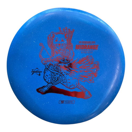 Vist Large View of Product Image Which is Used Prodigy 100 M4 140G Disc Golf Mid Range Royal Blue