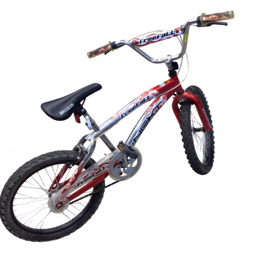 Vist Large View of Product Image Which is Used FREE FALL BMX Bike Boys Black 20"