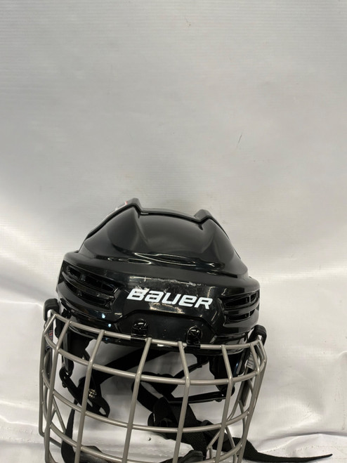Vist Large View of Product Image Which is Used Bauer IMS5.0 Helmet Cage Combo Black SM