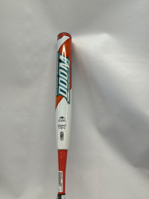Vist Large View of Product Image Which is Used Dudley DOOM BB/SB Slowpitch Bat 34"