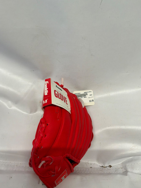 Vist Large View of Product Image Which is Used Franklin RTP BB/SB Glove T-ball Red 9"