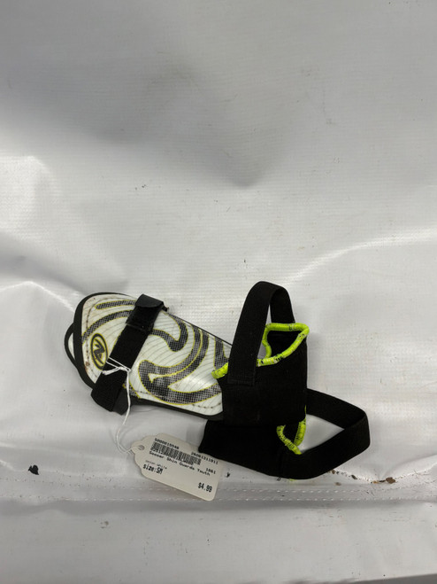 Vist Large View of Product Image Which is Used Soccer Shin Guards Youth White SM