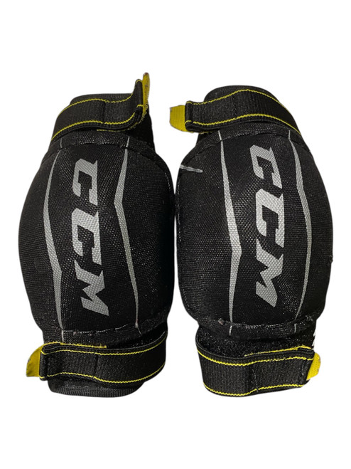 Vist Large View of Product Image Which is Used CCM TACKS Youth Elbow Pads SM