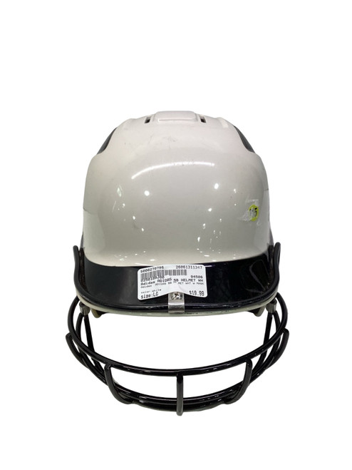 Vist Large View of Product Image Which is Used Adidas ADIDAS BB HELMET WHT W MASK Batting Helmet w/Mask White LG