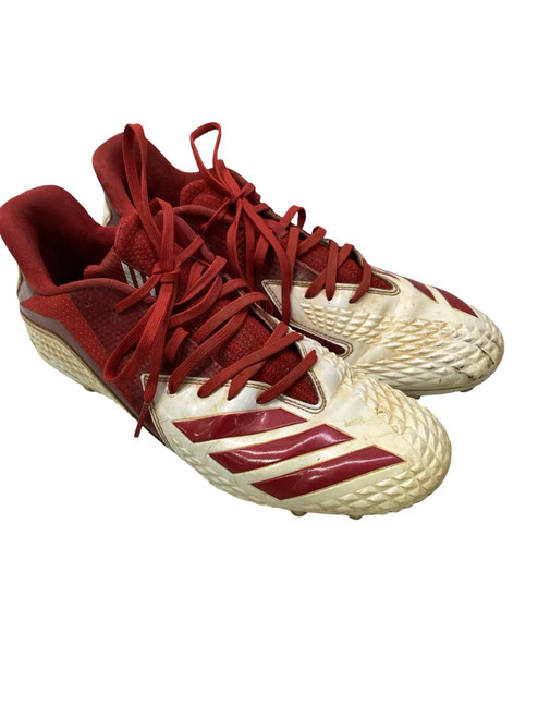 Vist Large View of Product Image Which is Used Adidas Adult FB Cleats Red Senior 11