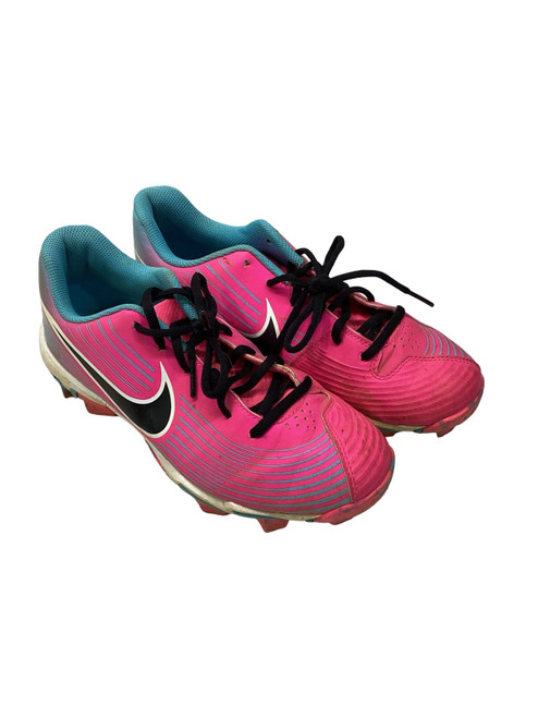 Vist Large View of Product Image Which is Used Nike NIKE FAST FLEX BB/SB Cleats Pink Youth 06.0