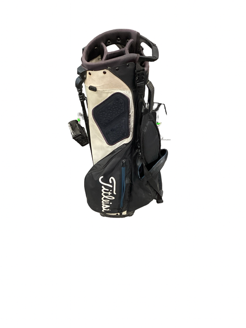Vist Large View of Product Image Which is Used Titleist 4 WAY STAND BAG Mens Stand Bag Black