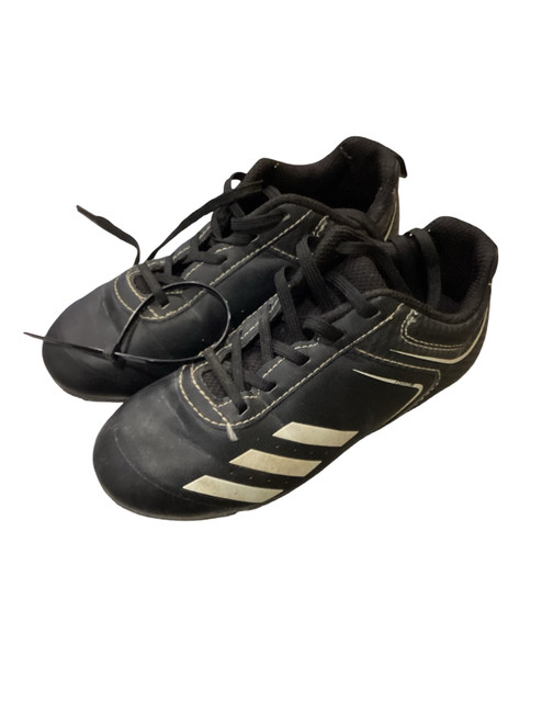 Vist Large View of Product Image Which is Used Adidas BASEBALL CLEATS BB/SB Cleats Black Youth 12.0