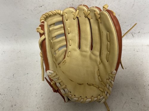 Vist Large View of Product Image Which is Used UNMARKED Baseball Glove RH Throw Copper 12 3/4"