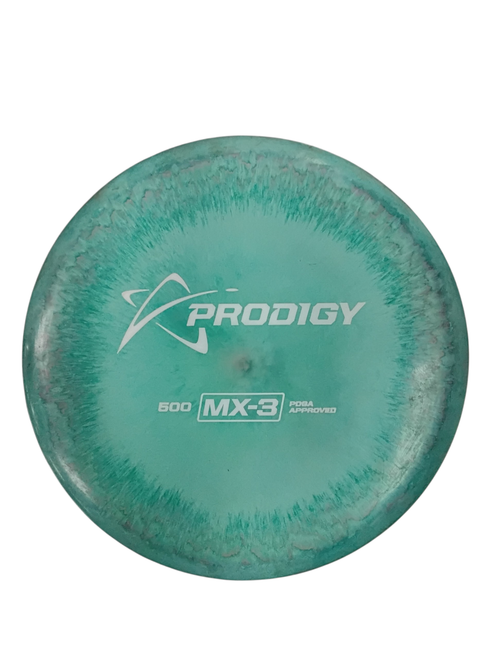 Vist Large View of Product Image Which is Used Prodigy Disc MX-3 Disc Golf Mid Range Green